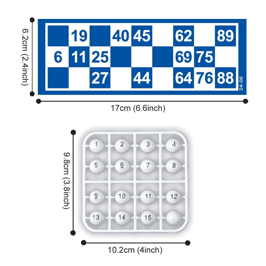 NEW Bingo Lottery Game Mini Simulation Lottery Toys Draw Machine Parent-child Fun Interactive Lottery Board Bingo Set Gifts