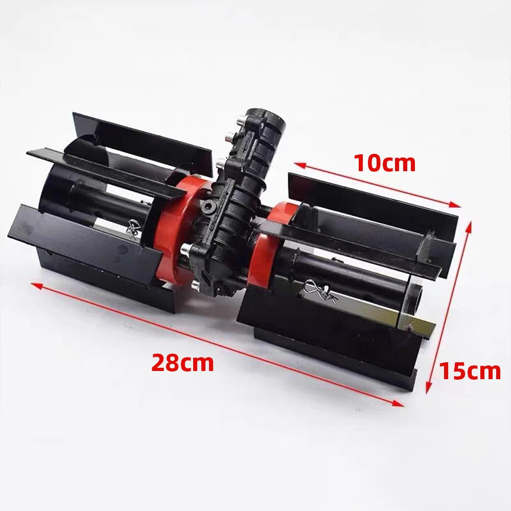 NEW Arrivals Electric Powerful Lawn Mower Accessory Wheels Weeder Wheel Loosening Wheel Deep Tillage Wheel Mower Wheel Straight Blade Slash Blade Garden Supplies