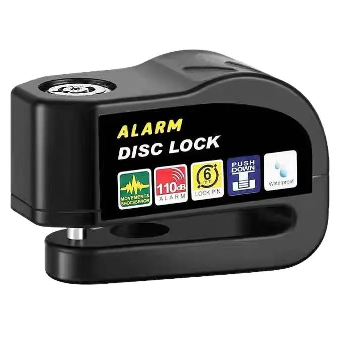 For Bicycle Scooter Motorcycle Disk Brake Lock Electric Battery Mountain Bike Brake Disk Lock Anti-Theft Alarm Motorcycle/Bike Brake Lock
