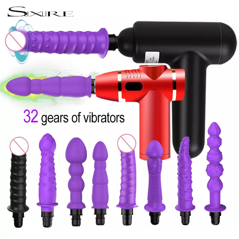 Electric silicone Dildo Dick Vaginal Vibrator percussion for Erotic Sex Toys high frequency vibration for male Anal Butt Plug