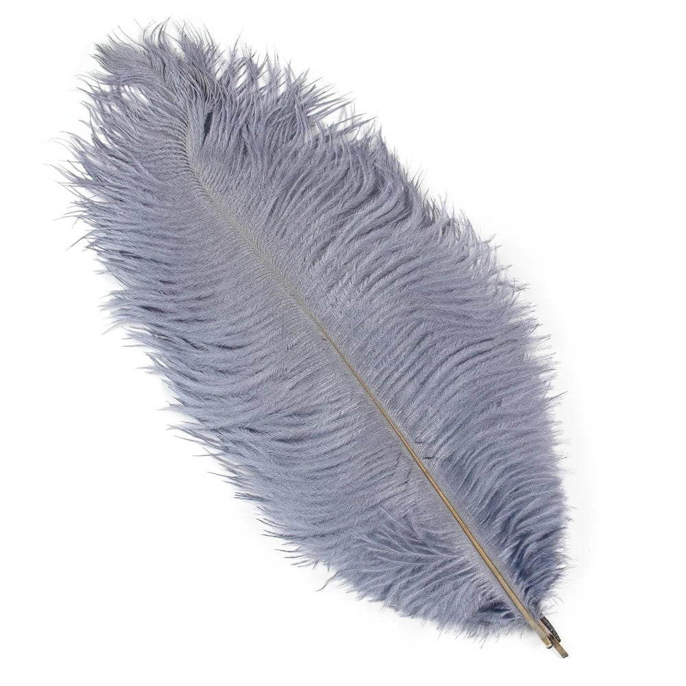 10 PCS Set 10 Colors Natural Ostrich Feathers Wedding Home Decor 30-35cm/40-45cm Ostrich Plumes Table Centerpiece Crafts