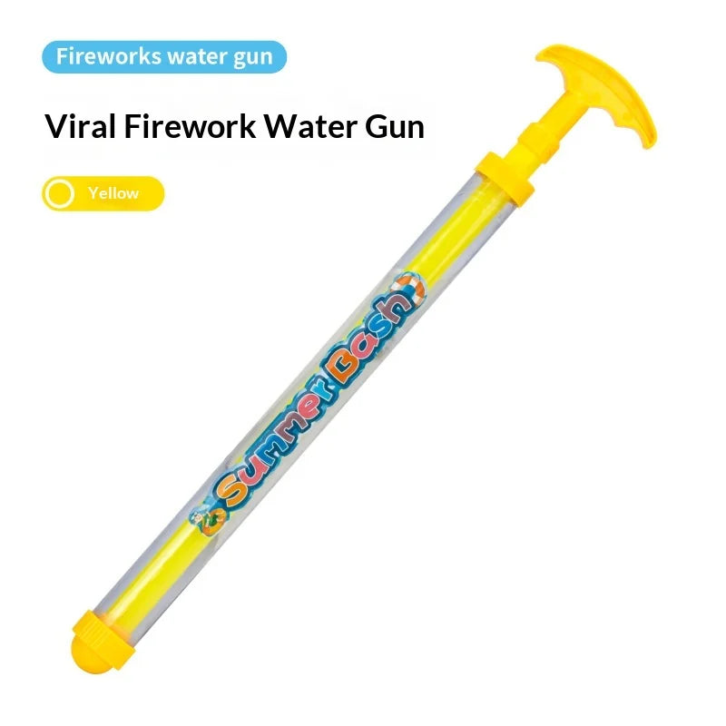 Viral Large Firework Water Gun 360° Sprinkler Pump Action Outdoor Beach Toy for Summer Holidays