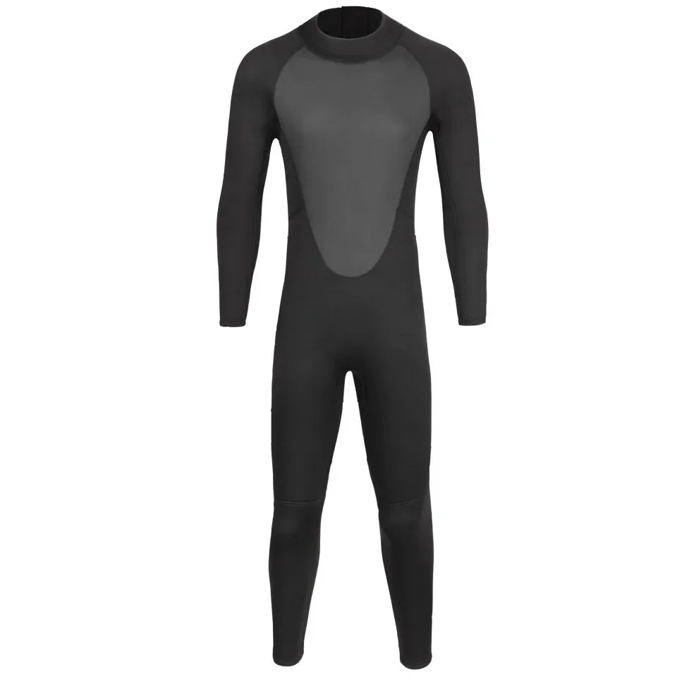 NEW Arrivals S-4XL Plus Size Women Men Thickened 2/3mm Black Top Quality Professional Diving Suit Warm Waterproof Adult Swimwear Bodysuit For Diving And Surfing Water Temperature Protection