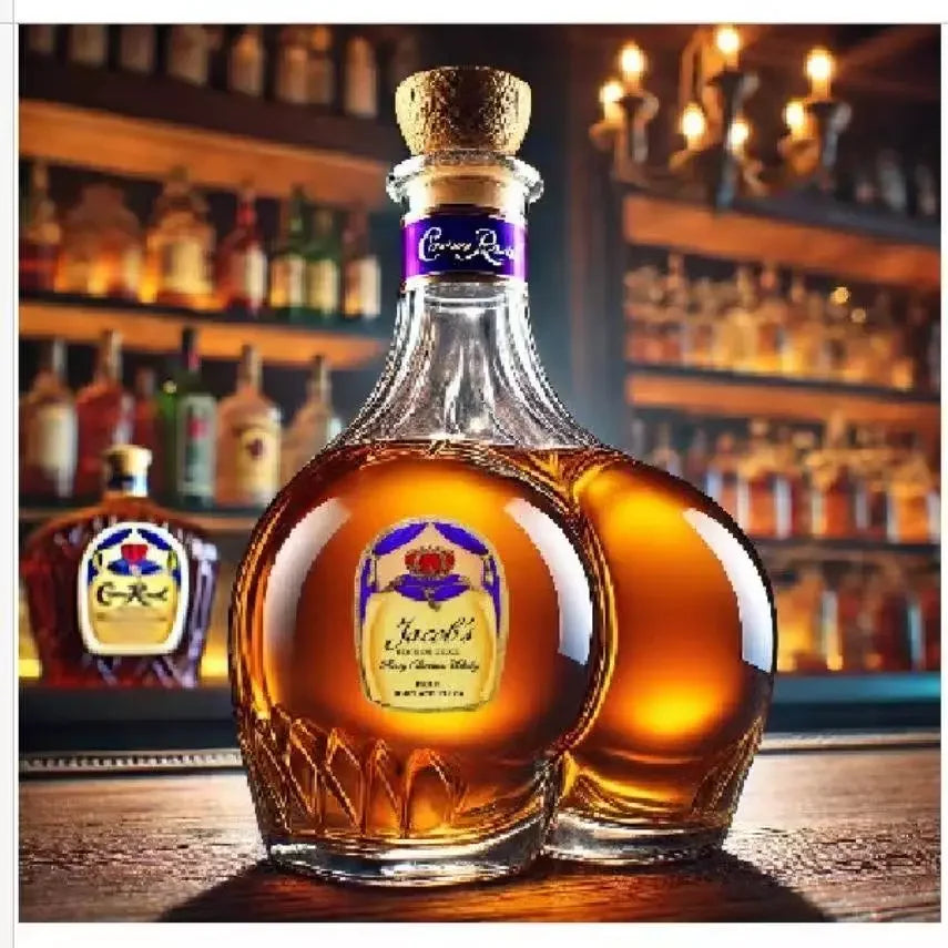 Whiskey Glass Decanter Novelty Statue - Home Office Bars Pubs Hotels Restaurants Decorations Wine Container for Alcohol - Liquor Bottle Wine Barware Accessories