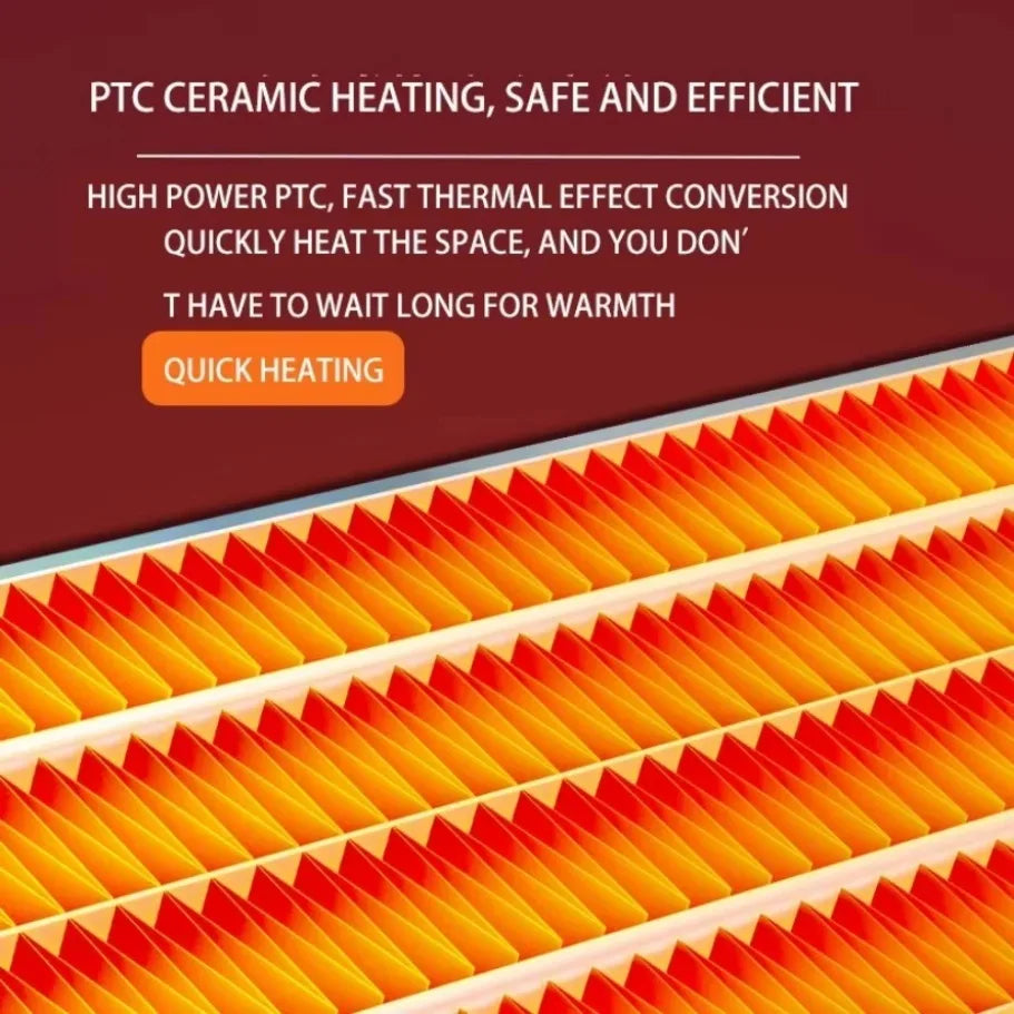 NEW Arrivals Whole House Heating 600W High-Power Remote Control Warm Air Lamp Dimming E27 Spiral Save Energy  Electric Heater Fan Light Ceiling Fan Light