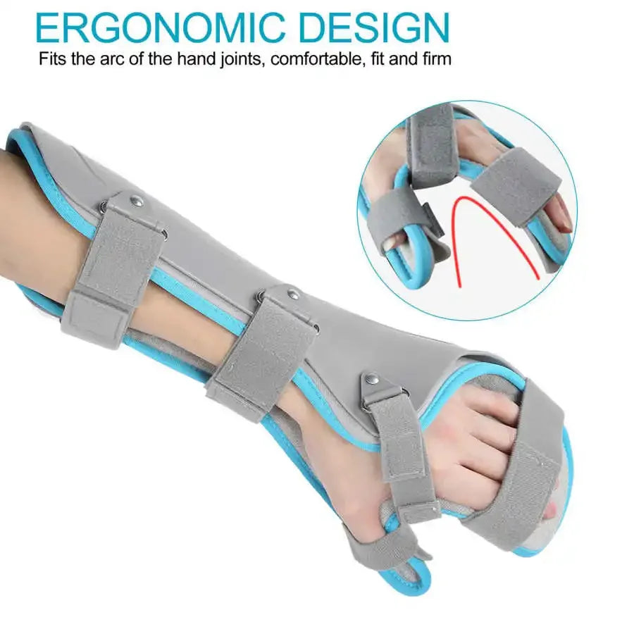 Wrist Support Brace Adjustable Hand Fracture Fixed Strap Sprain Carpal Tunnel Splint Posture Corrector Bandage Joint Pain Relief Medical Accessories Health Care Supplies