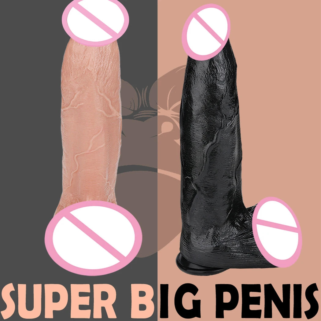 Super Huge Dildo With Suction Cup Large Phallus Sex Toys for Woman Men Dick Big Penis Anal Plug Butt Plug Erotic Sex Products 18