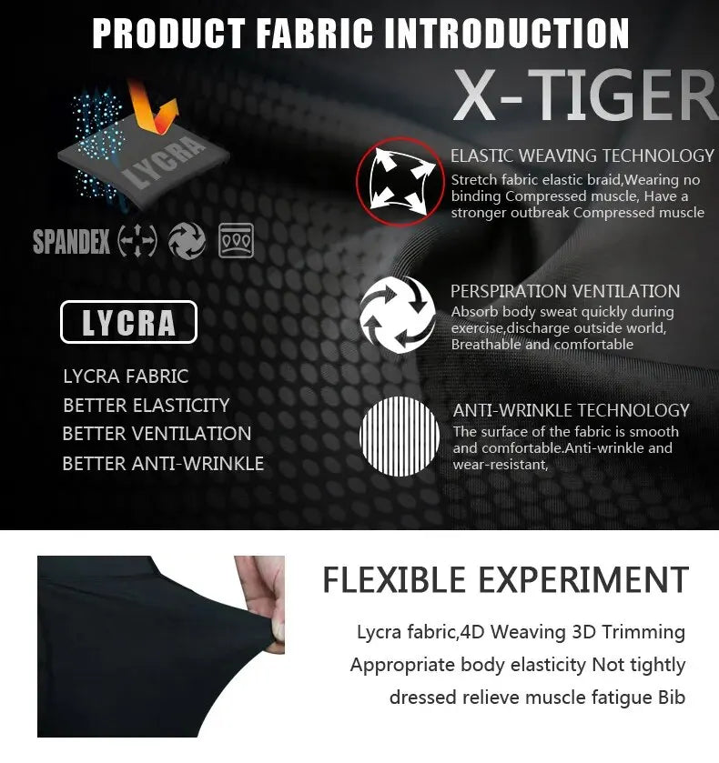 Cycling Shorts Men Gel Pad Bicycle Clothes MTB Road Bike Pants Anti-slip Leg Grips Bike Shorts Summer Outfit Clothes