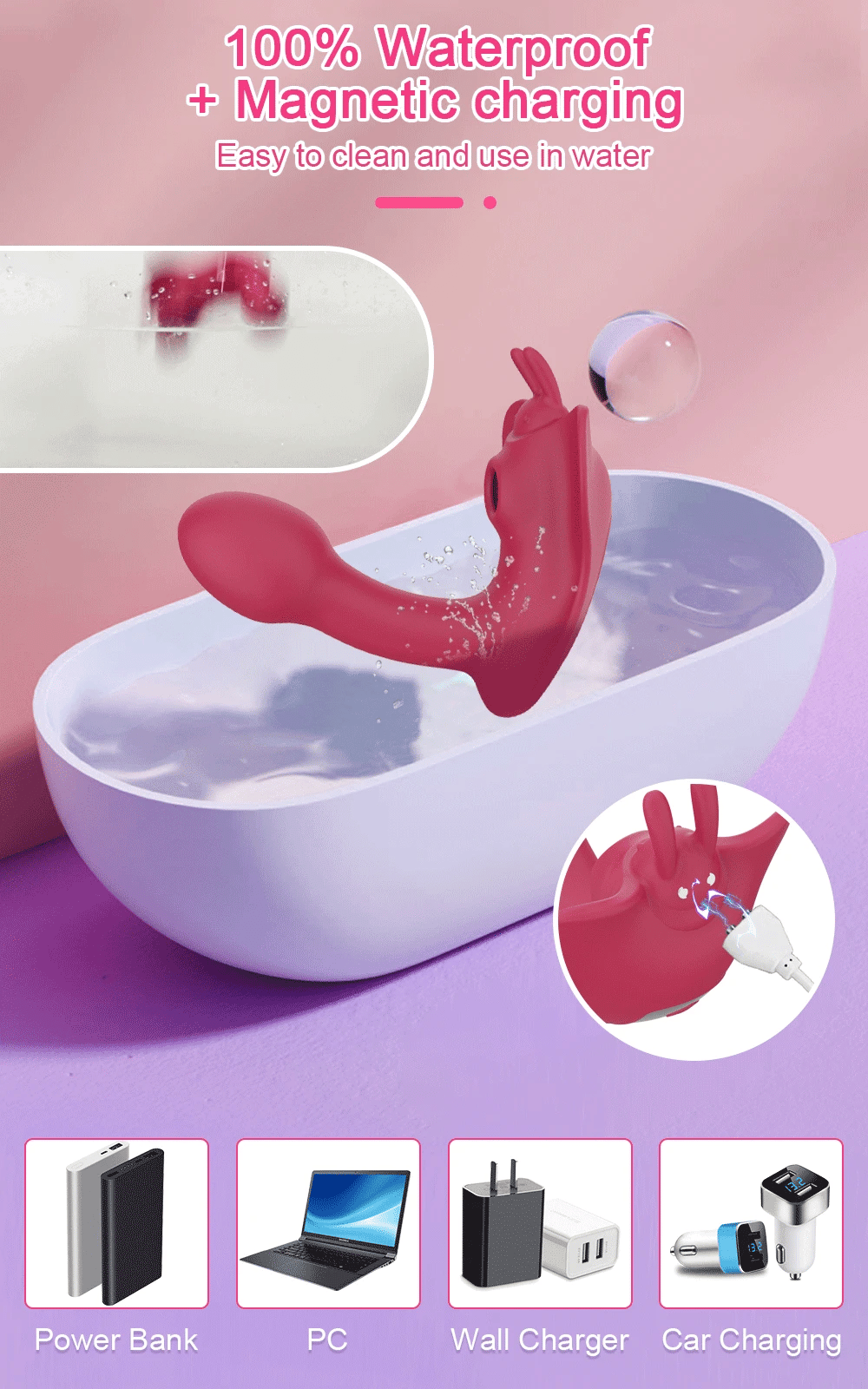 NEW Arrivals Wearable Sucking Panty Vibrator Butterfly Vibrators Dildo Adult Sex Toys For Women APP Vibrating Egg Vaginal Clitoris Stimulator