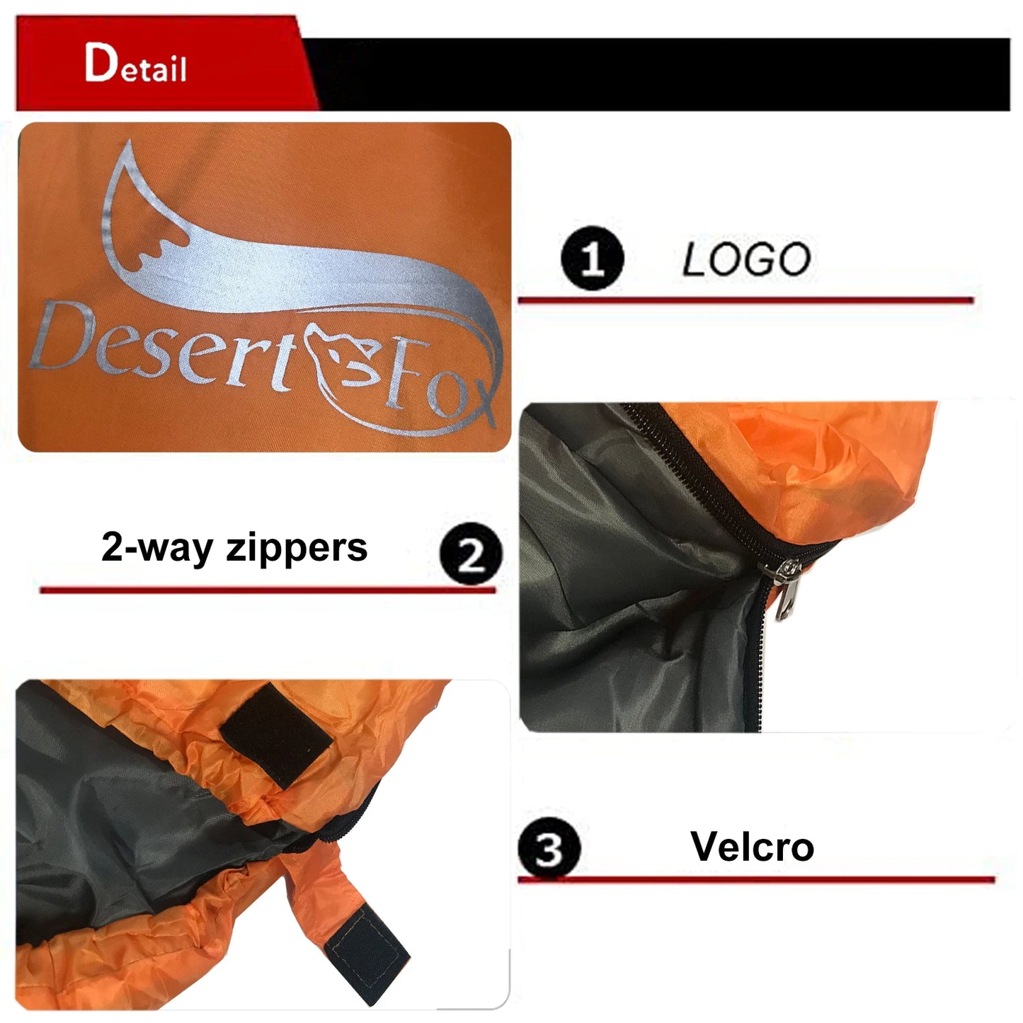 Compact Sleeping Bag Ultralight Envelope 3 Season Sleeping Bags with Compression Sack for Camping Hiking Travelling