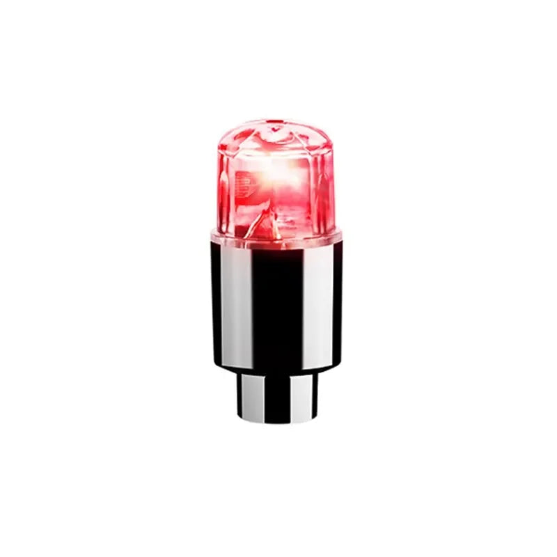 2-4PCS Bicycle Valve Light Bike Valve Lamp Seven Colors Tire Caps LED Lamps Flash Light Wheel Light For Cars Bikes Motorbikes