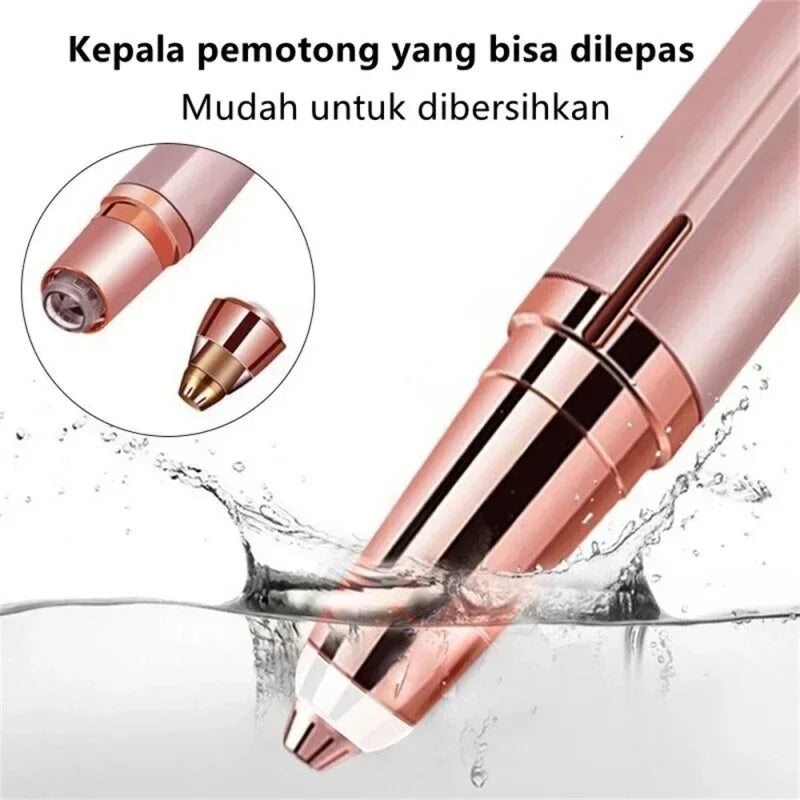NEW Electric Face Eyebrow Trimmer Eye Brow Shaper 6 Colors  Pencil Hair Remover For Women Make-Up Painless Automatic Eyebrow Shavers Depilator