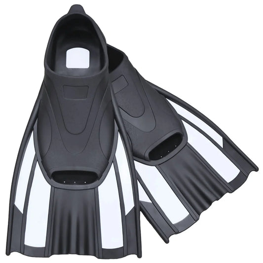 NEW XS(35-36) - XL(43-44) Size 4 Colors Silicone Swimming Fins Full Foot Pocket Floating Buckles Snorkeling Diving Flippers Adults Training Lap Swim Shoes