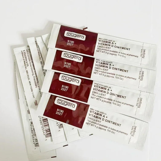 NEW 20 PCS Set Fougera Tattoo Vitamin A D Cream Repair Aftercare Ointment Anti-Scar Healing Gel Nourish Skin Eyebrow Make-Up Tools Women Men Skin Care Accessories Cosmetic Supplies