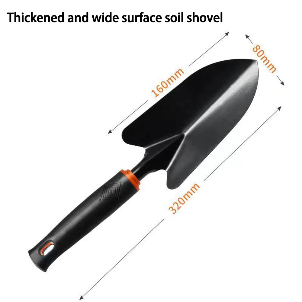 NEW Garden Hand Shovel Rake Farm Tool Set Weed Grass Leaf Remover Outdoor Hoe Weeder Metal Harrow Weeding Gardening Tools For Digging Camping Garden Accessories