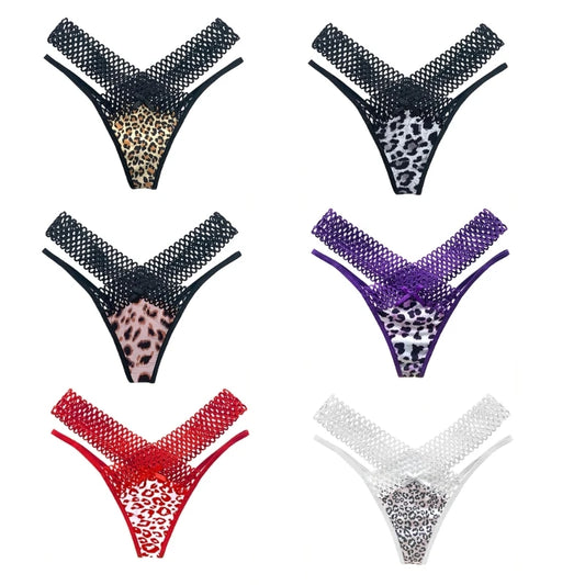 Seamless Thongs for Womens Breathable Underwear Hollow Out Panties Comfortable Thongs Panties Female Underwear