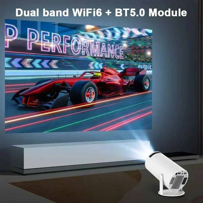 NEW!!!!  4K Android 11 Dual Wifi6 200 ANSI All Winner H713 BT5.0 1080P 1280*720P Home Cinema Outdoor Portable Projector