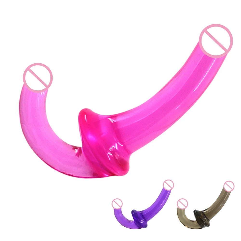 Double Strapon Dildo G Spot Vagina Stimulator Erotic Strapless Dildos For Women Anal Toys For Adults Sex Toys For Lesbian