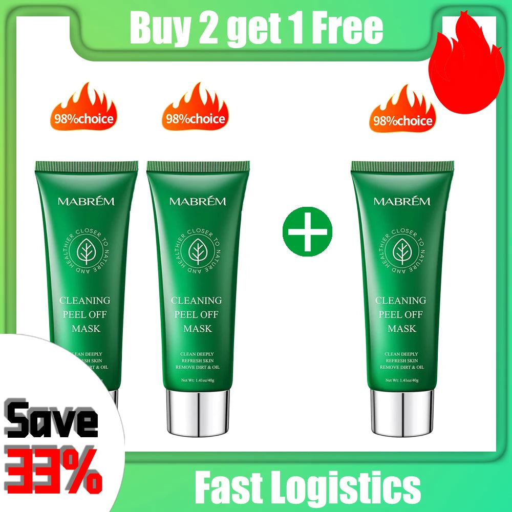 1/3/5/10 PCS Set Deep Cleansing Korean Mask Blackhead Remover Tear Pull Face Masks Moisturizing Oil Control Shrink Pore Improve Rough Skin Mud Mask