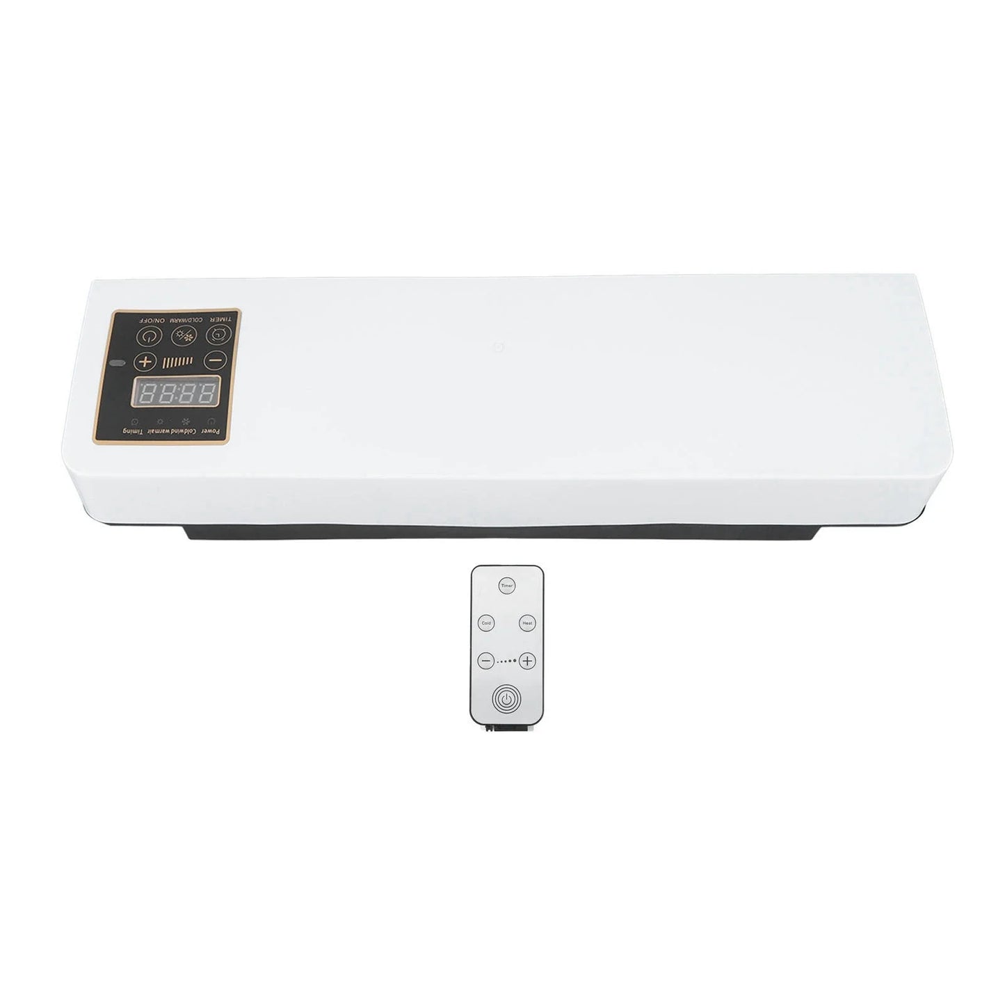 Portable Heater Save Energy Wall Mounted Nature Wind Hot Heater Fan for Bathroom Bedroom Living Room Wall Mounted Heater Machine Home Office Hotels Heating Supplies