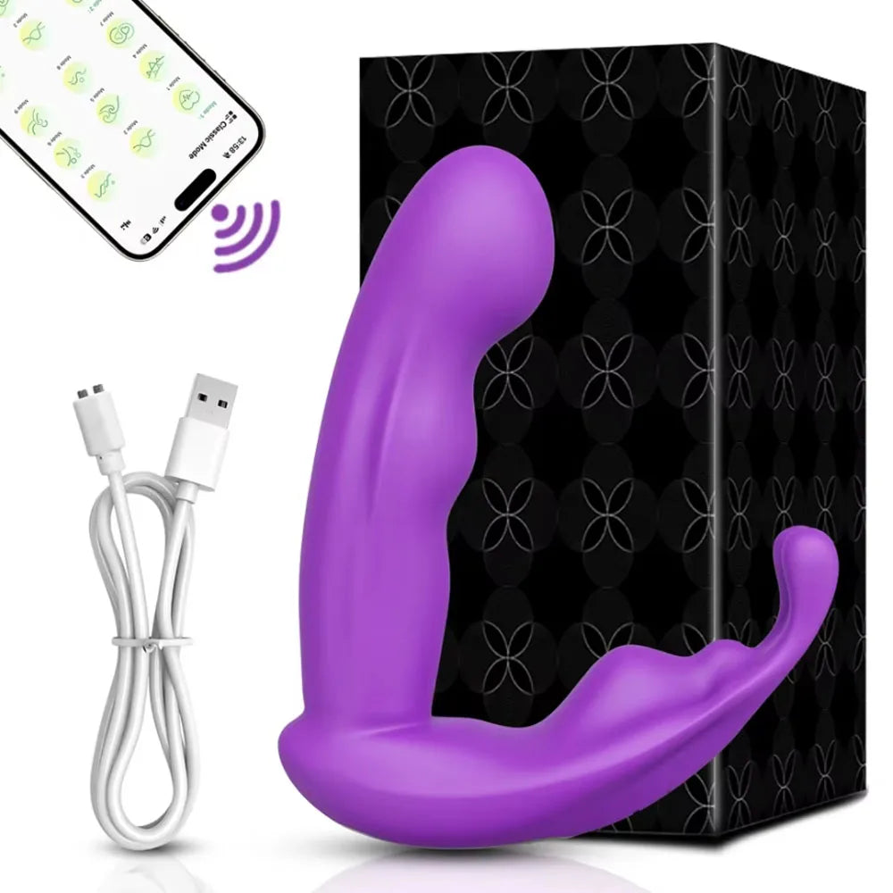 NEW Arrivals Wearable Sucking Panty Vibrator Butterfly Vibrators Dildo Adult Sex Toys For Women APP Vibrating Egg Vaginal Clitoris Stimulator