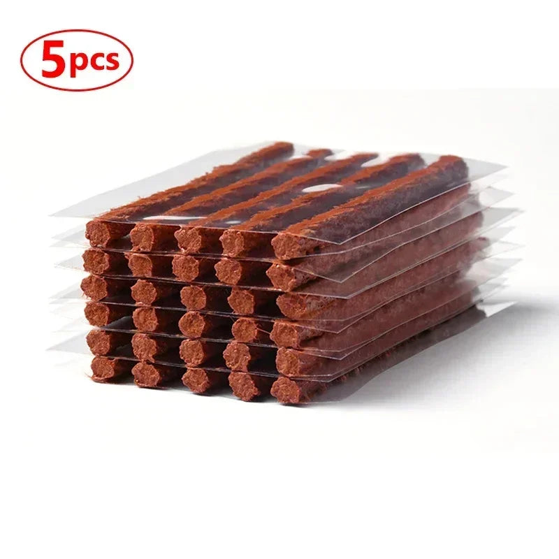 20/50Pcs Tire Repair Strips Tubeless Rubber Stiring Glue Seals for Car Motorcycle Bike Tyre Puncture Repairing Tools Accessories
