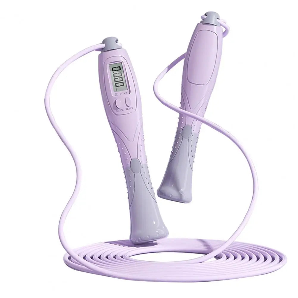 NEW Arrivals Indoor Outdoor Electronic  Jump Rope with Non-Slip Handle Digital Display Counting Tangle-Free Skipping Rope Fitness Equipment for Men Women Sports Accessories