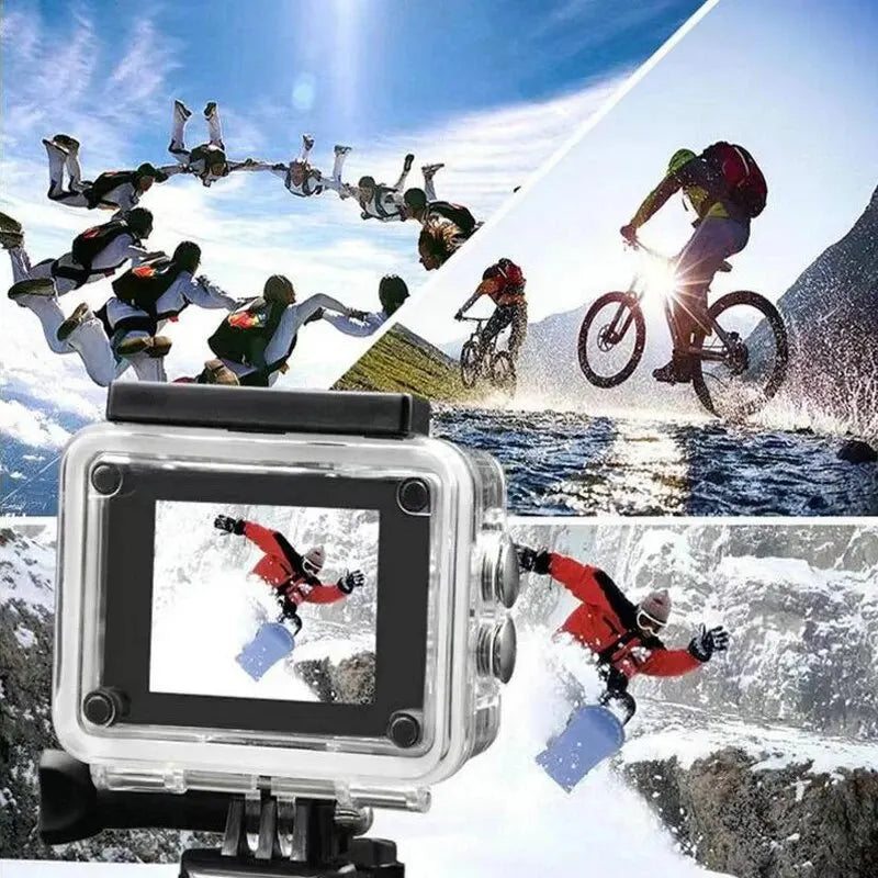 4k High-Definition Diving Sports Camera, Motorcycle, Bicycle Helmet, Waterproof And Anti Shaking Wifi Camera For Cycling