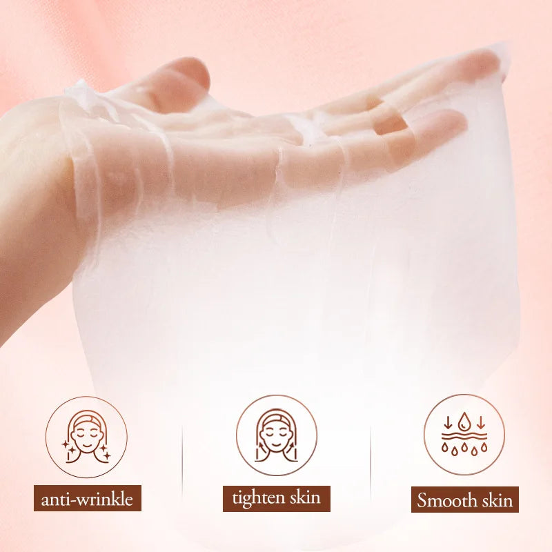 5 PCS Set Dragon Blood Facial Masks for Face Moisturizing Anti-Aging Hydrating Face Mask Facial Skin Care Products