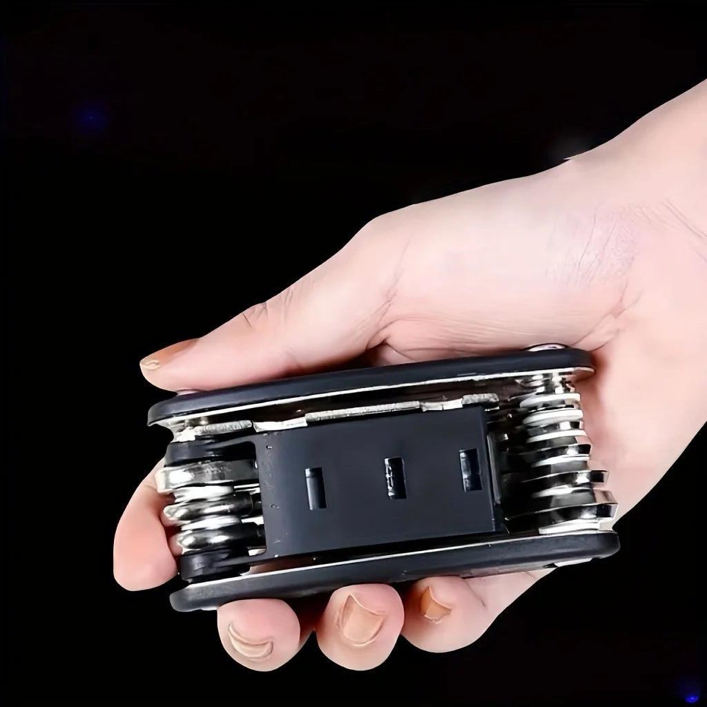 NEW Arrivals 16-in-1 Socket Wrench Set, Non-Slip Rotating Head. Durable Stainless Steel for Home & Car Repairs. Easy & Universal Tool.
