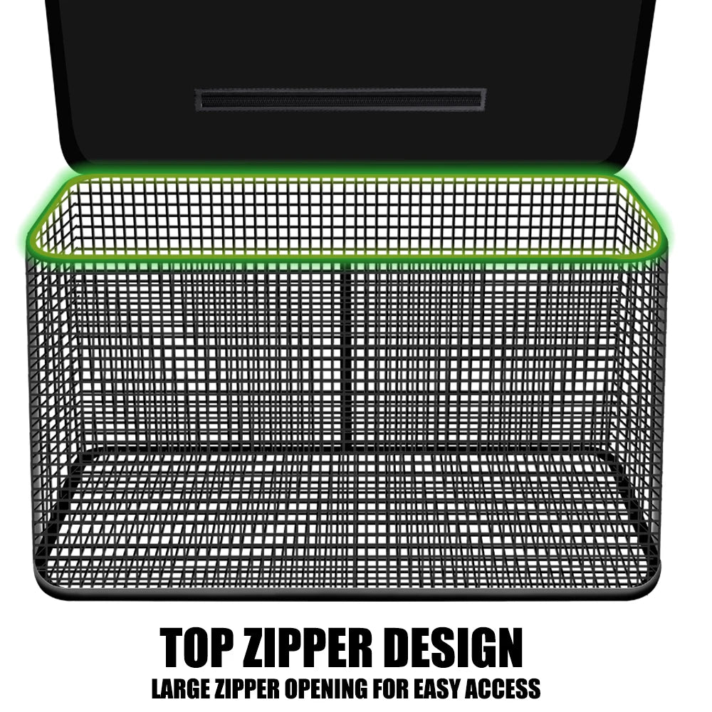 Small  Large Capacity Professional Fishing Protection Live Fish Bucket Box Portable Quick Drying  Bucket Outdoor Fishing Gear Collapsible Fishing Net Cage