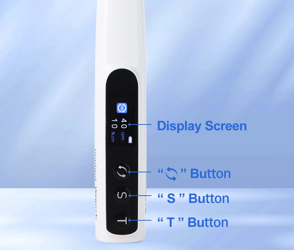 Dental Electric Wireless Torque Driver Implant Torque Wrench with 16pcs Screwdrivers Kit Implant Motor Dentistry Tools