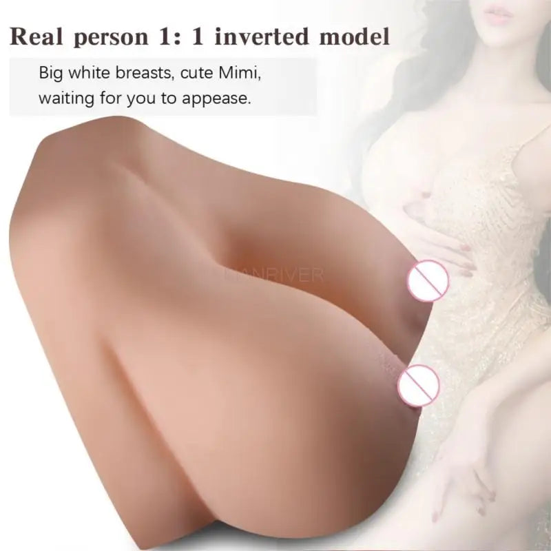 Male sex toy aircraft cup really Yin uterus with dual channel adult-novelty MAO bust breast with character toys