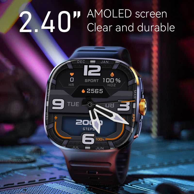 NEW Arrivals  M99 5G Smartwatch 2.4-inch AMOLED Android OS Rotary Camera SIM Card Slot Wi-Fi 24/7 Health Monitoring for Men and Women