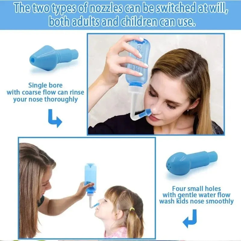 Limpiador Nasal Universal Para Adultos Y Niños, Protector Nasal, Evita La Rinitis Alérgica, Herramientas De Limpieza