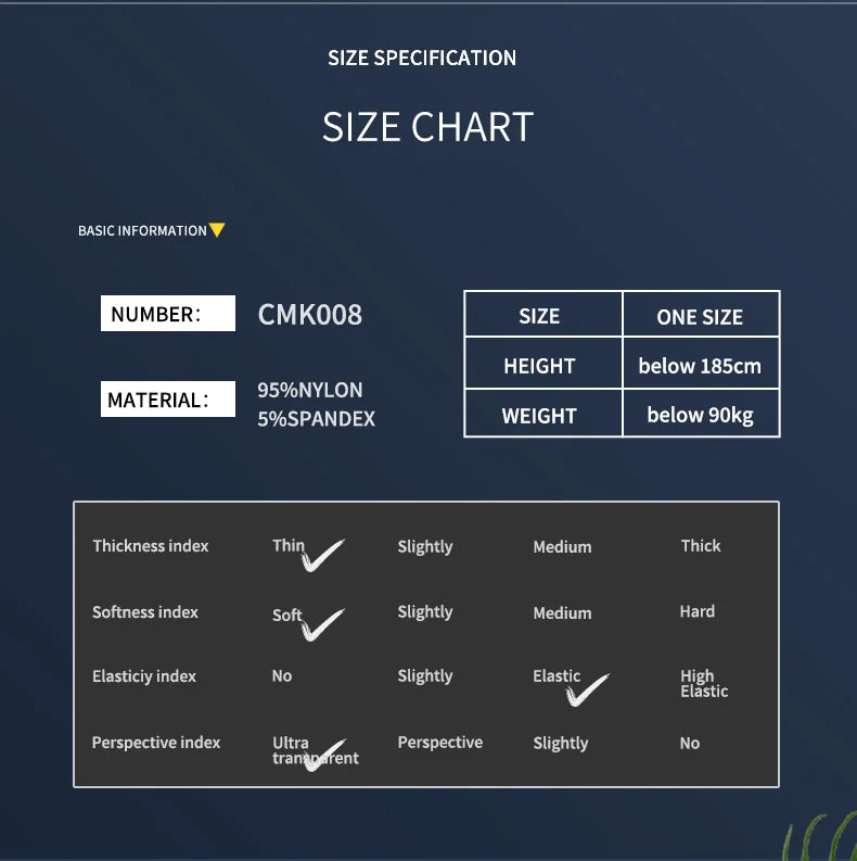 Lace Robe Leisure Men Nightwear Pajamas See Through Sexy Deep V-neck Bathrobes Nightgown