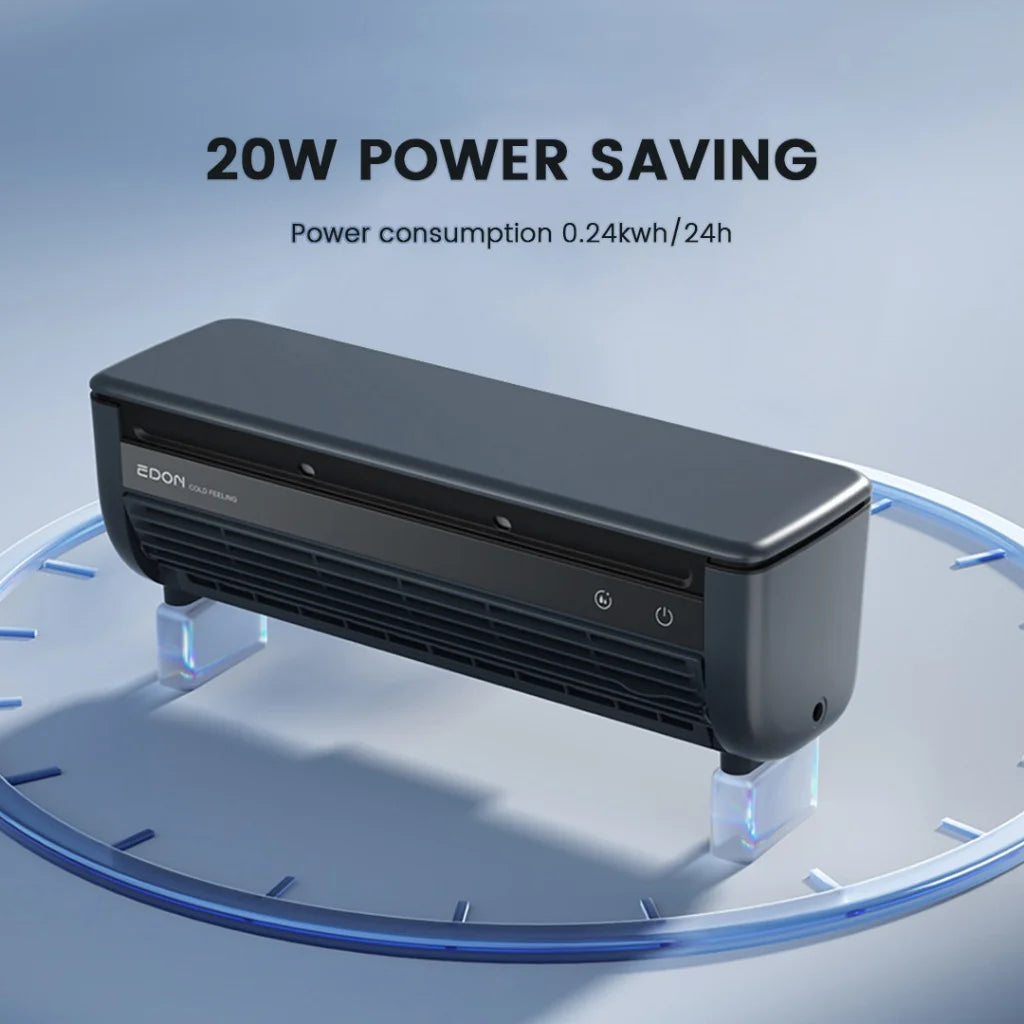 Black/White Color  E868 Wall-Mounted Air Cooling Fan 20W Power Quick Cooling Easy To Install Leafless Home Bedroom Living Room Kitchen Office Hotels Air Conditioning Fan with Remote Control.