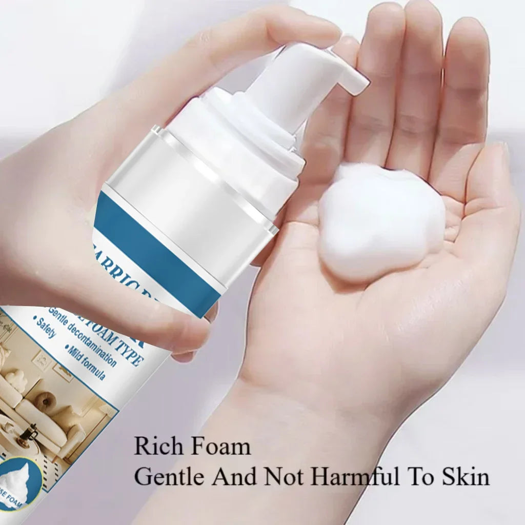 NEW Arrivals Buy 5 Get 5 Free Fabric Sofa Automotive Interior Multi Functional Cleaning Agent Suitable for Carpet Rugs Floor Mats Furniture Sofa Canvas Pillows Clothes Foam Sprayer