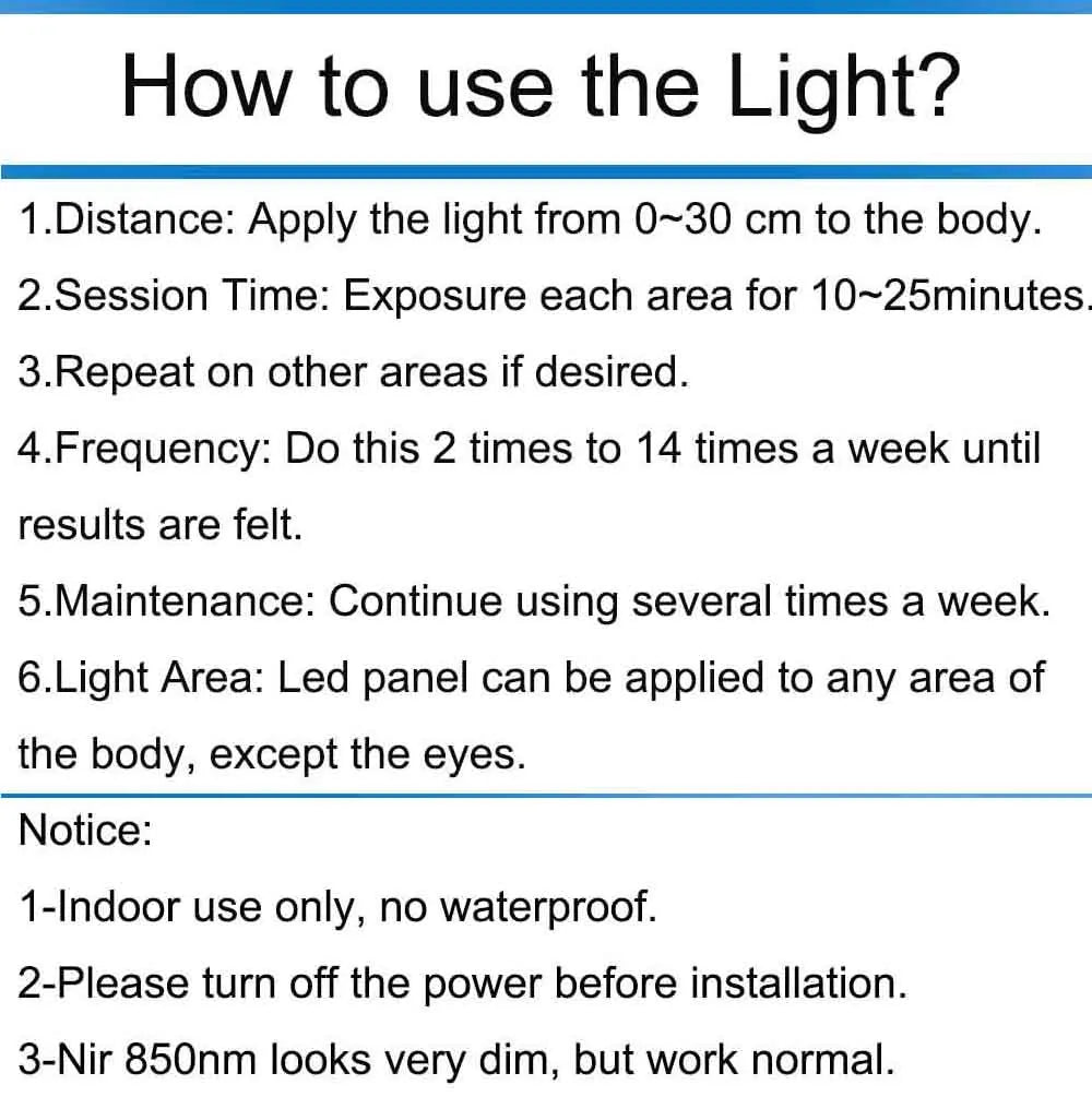 54W Red LED Light Therapy Bulb 630nm 660nm 810nm 830nm 850nm Infrared Light Bulb E27 Red Light Women Skin Care Supplies