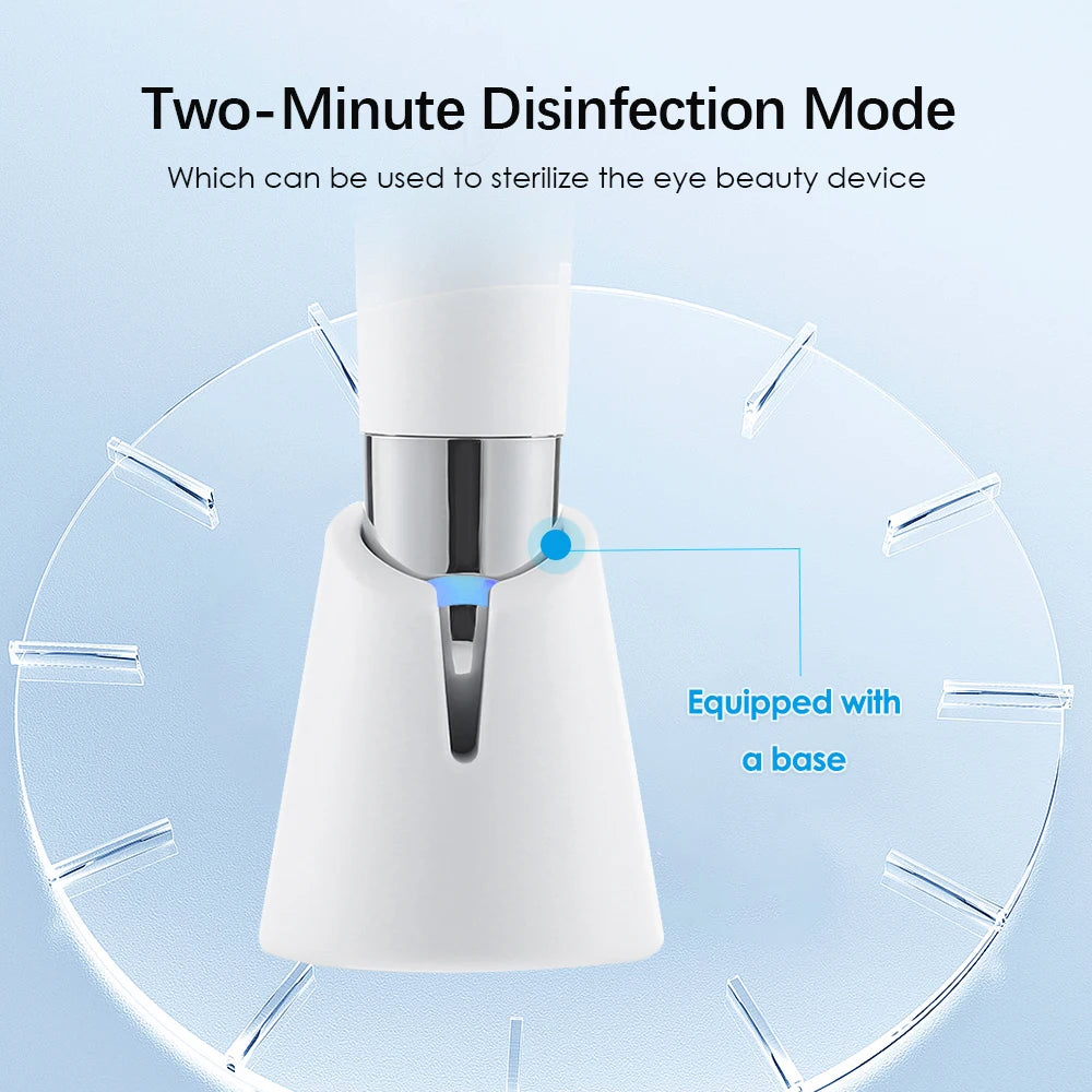 New IPL Vibration Eye Massager Anti Dark Circle Blue Light  Anti Wrinkle Pen Hot Compress Beauty Device Machine