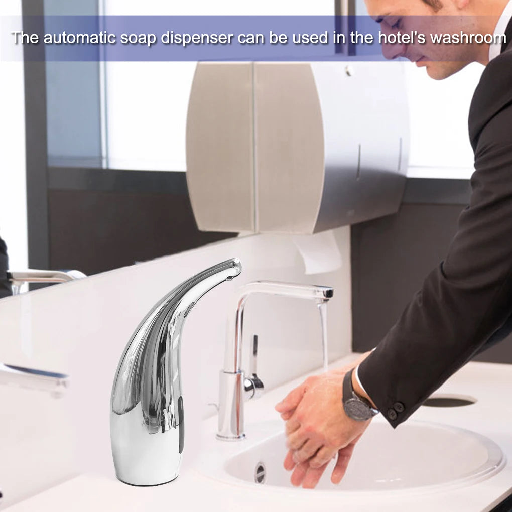 NEW Touchless Automatic Sensor Soap Dispenser Foam Smart Infrared Sensor Liquid Soap Dispenser Hand Sanitizer For Kitchen Bathroom Accessories