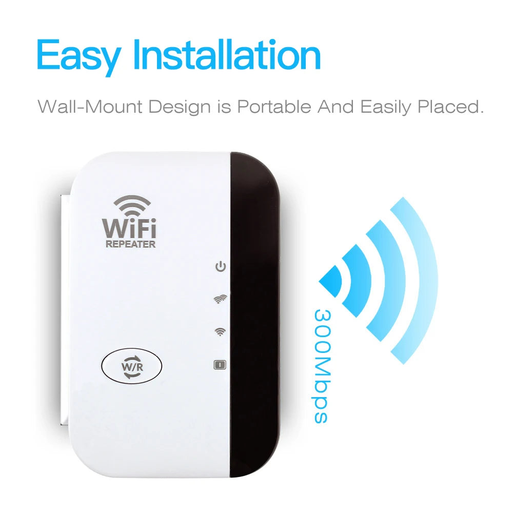 300Mbps Wireless WIFI Repeater Remote Wi-Fi Extender Amplifier 802.11N Internet Booster Amplifier Wi Fi Repeater