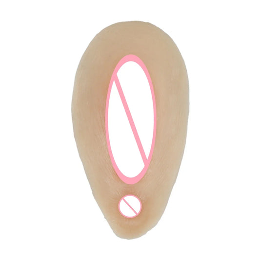 WANTES Realistic Silicone Hide Gaff Pussy Fake Vagina Pad with Beautiful Labia for Cosplay Crossdresser Transgender  Drag Queen