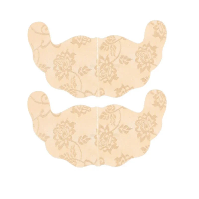 2 Pairs Set U Shape Sexy Adhesive Bra Push Up Invisible Breast Lift Up Tape Silicone Bra Nipple Cover Pads Chest Paste Breast Stickers Women Underwear Apparel Accessory Sets