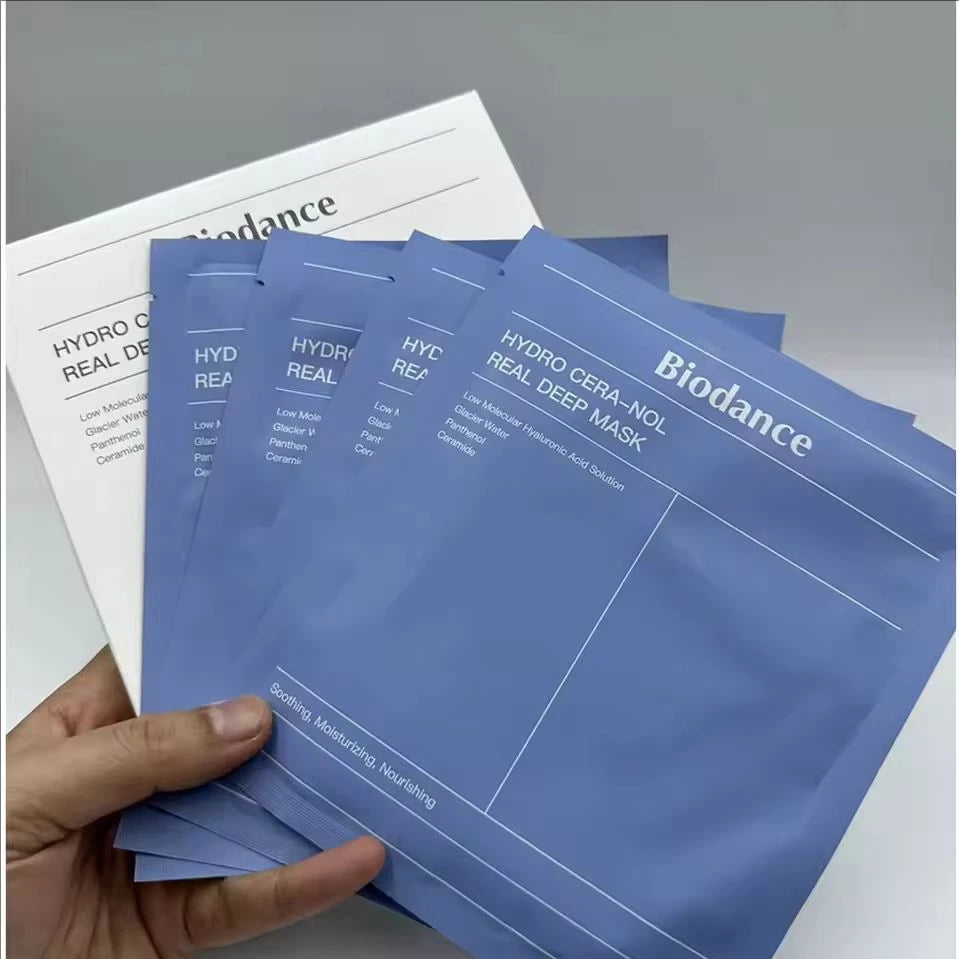 5 Colors Korean Collagen Face Mask Highly Effective Moisturize Improve Skin Elasticity Soothing Repair Non-irritating Face Skin Care Products