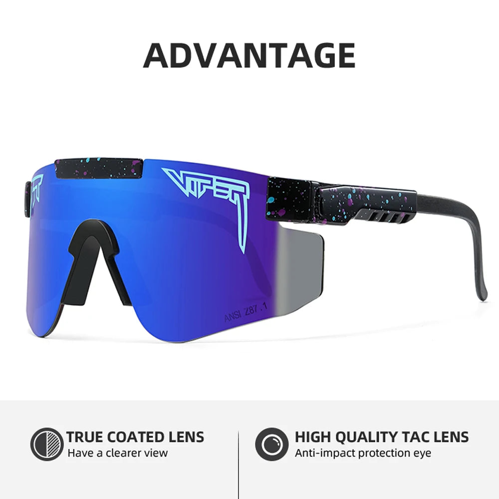 Sunglasses Men Women Outdoor Sport Safety Pit Viper Sun Glasses UV400 Cycling Hiking Running Baseball Softball Eyewear