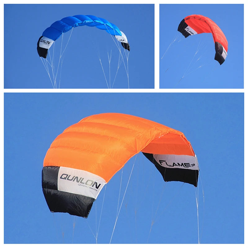 345cm x 135cm Professional Quad Line Power Kites for Adults Kites Inflatable Festival Show Kites Windsurf Professional Kite Paragliding Flies Sky Sports Supplies