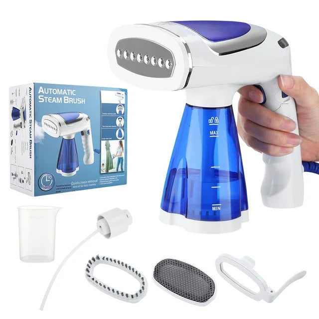 NEW UK/US/EU/AUS Plug Handheld Garment Steamer for Clothes 1600W Powerful Electric Steam Iron Foldable Portable Traveling Clothes Steamer Home Travel Hotels Clothing
