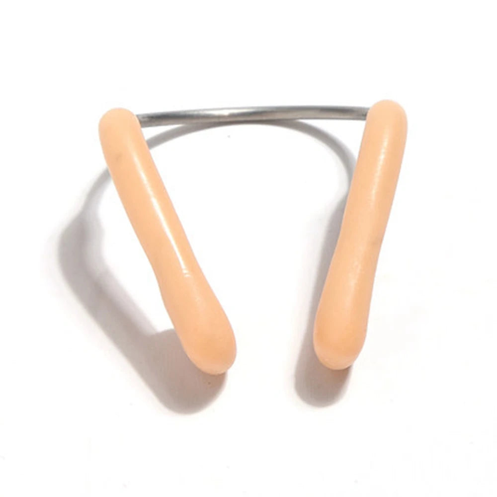3 PCS Set S-M Size Durable No-Skid Soft Silicone Steel Wire Nose Clip for Women Men Swimming Diving Water Sports Set Swimming Nose Clip
