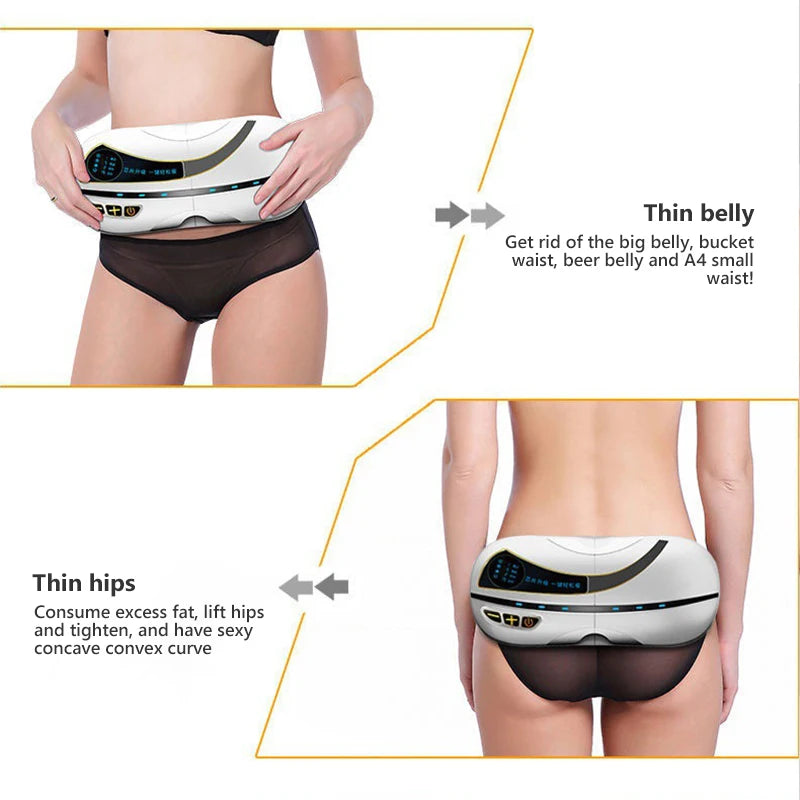 NEW HOT SALE Slimming Machine Weight Loss Back Massager Abdominal Muscle Stimulator Slimming Fitness Exercise Equipment Belt Fat Burner Body Care Devices Supplies Health Care Products